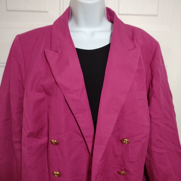 Jessica London Pink Blazer. Size 18 - Picture 7 of 14
